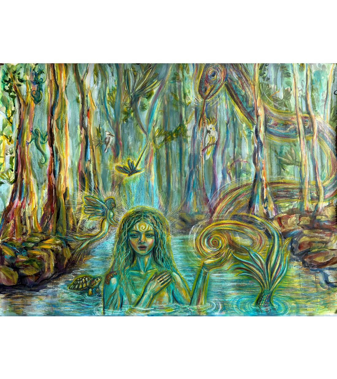 The Painting Knew Before I Did