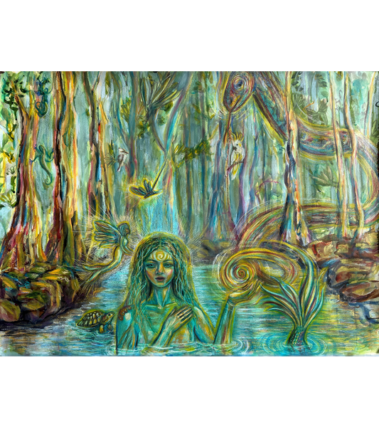 The Painting Knew Before I Did
