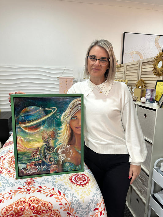 Art, Healing & the Heart of Kiki: A Soulful Commission Comes Full Circle