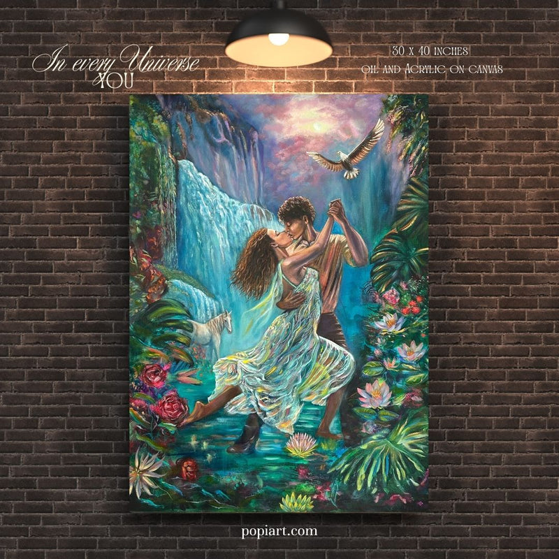 In Every Universe, You Original Canvas Painting