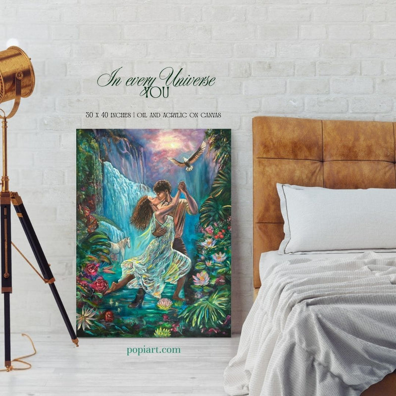 In Every Universe, You Original Canvas Painting