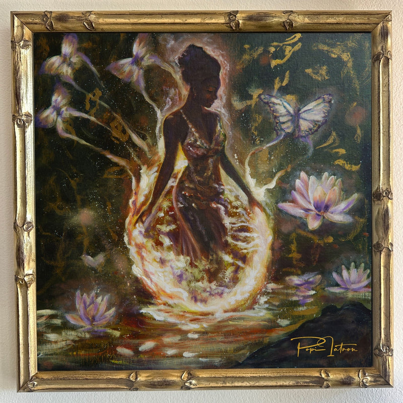 SOLD - Wise Woman 5 – Lotus Rising