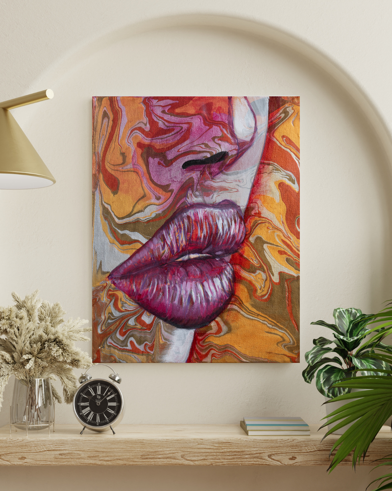 SOLD Inner Voice Original Canvas Painting