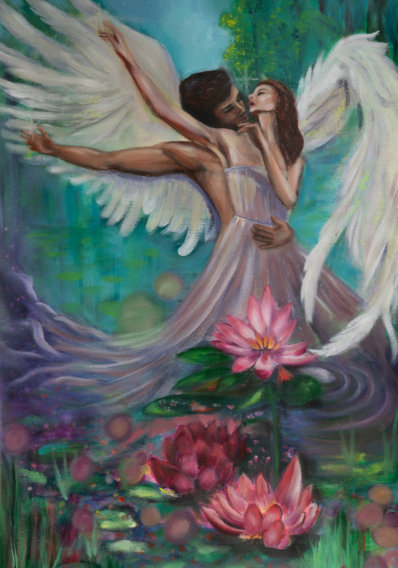 Dance of the Angel Canvas Print