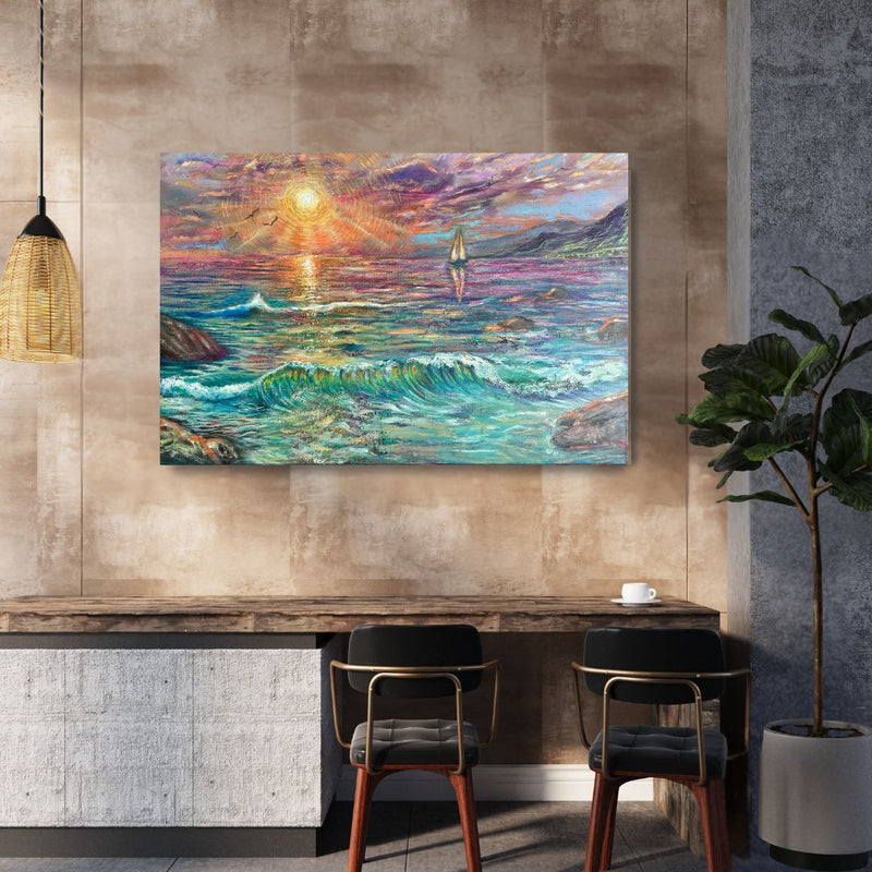 Ebb and Flow (Healing) Original Canvas Painting