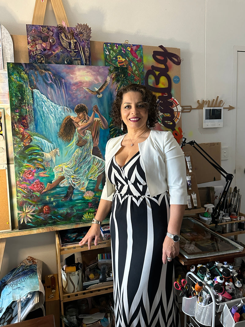 In Every Universe, You Original Canvas Painting