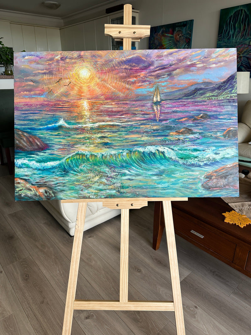 Ebb and Flow (Healing) Original Canvas Painting