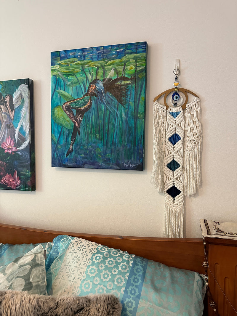 Inner Phosphorescence Original Canvas Painting