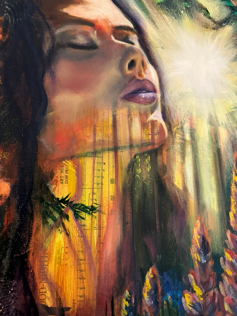 Inner Glow Original Canvas Painting