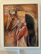 Childhood Wishes Original Canvas Painting