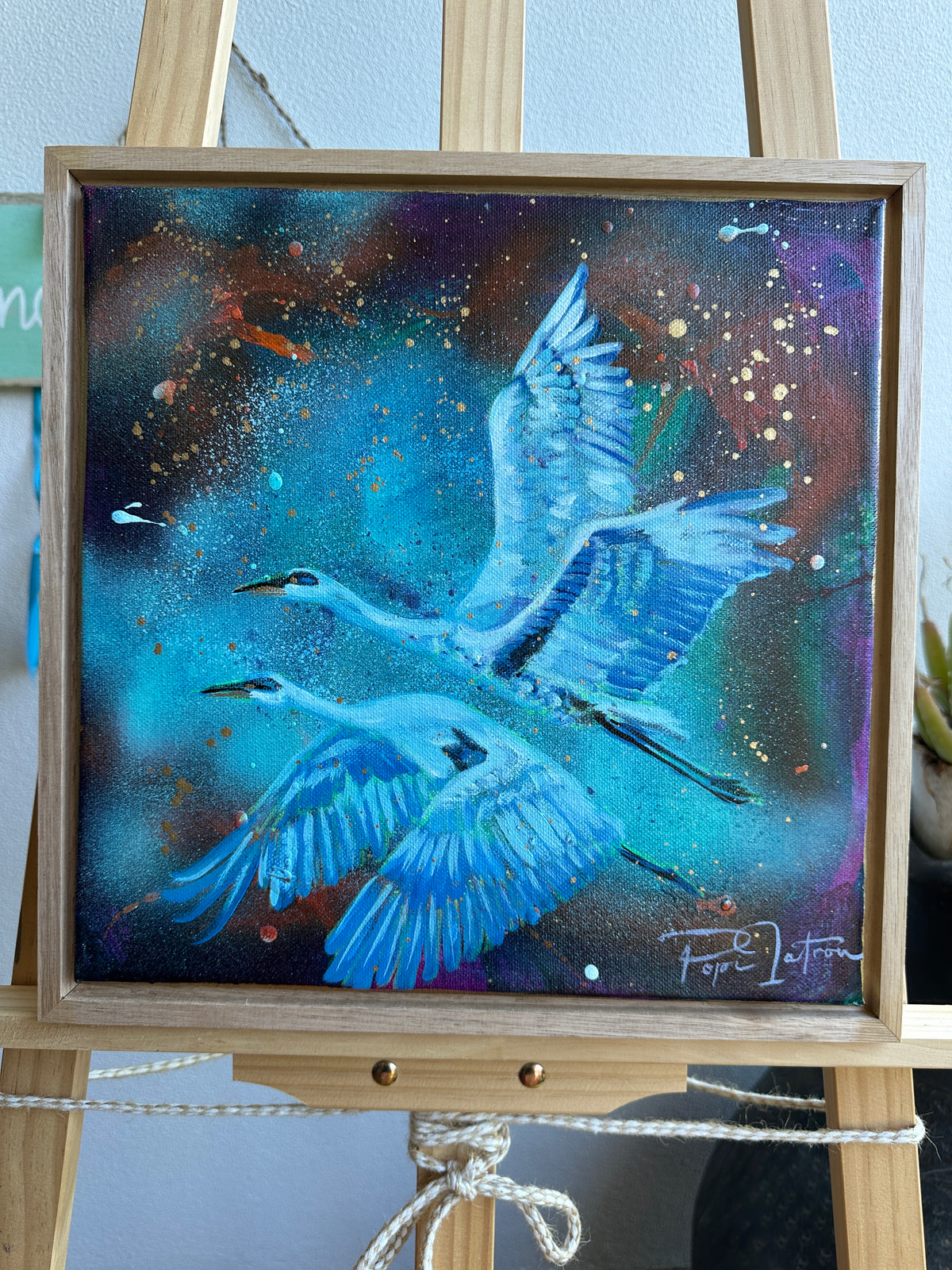 Cosmic Synchronicity Original Canvas Painting