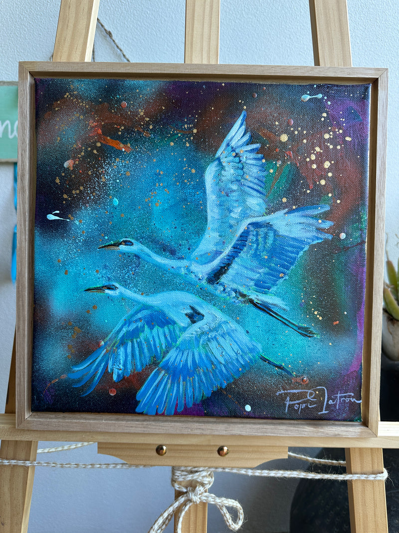 Cosmic Synchronicity Original Canvas Painting